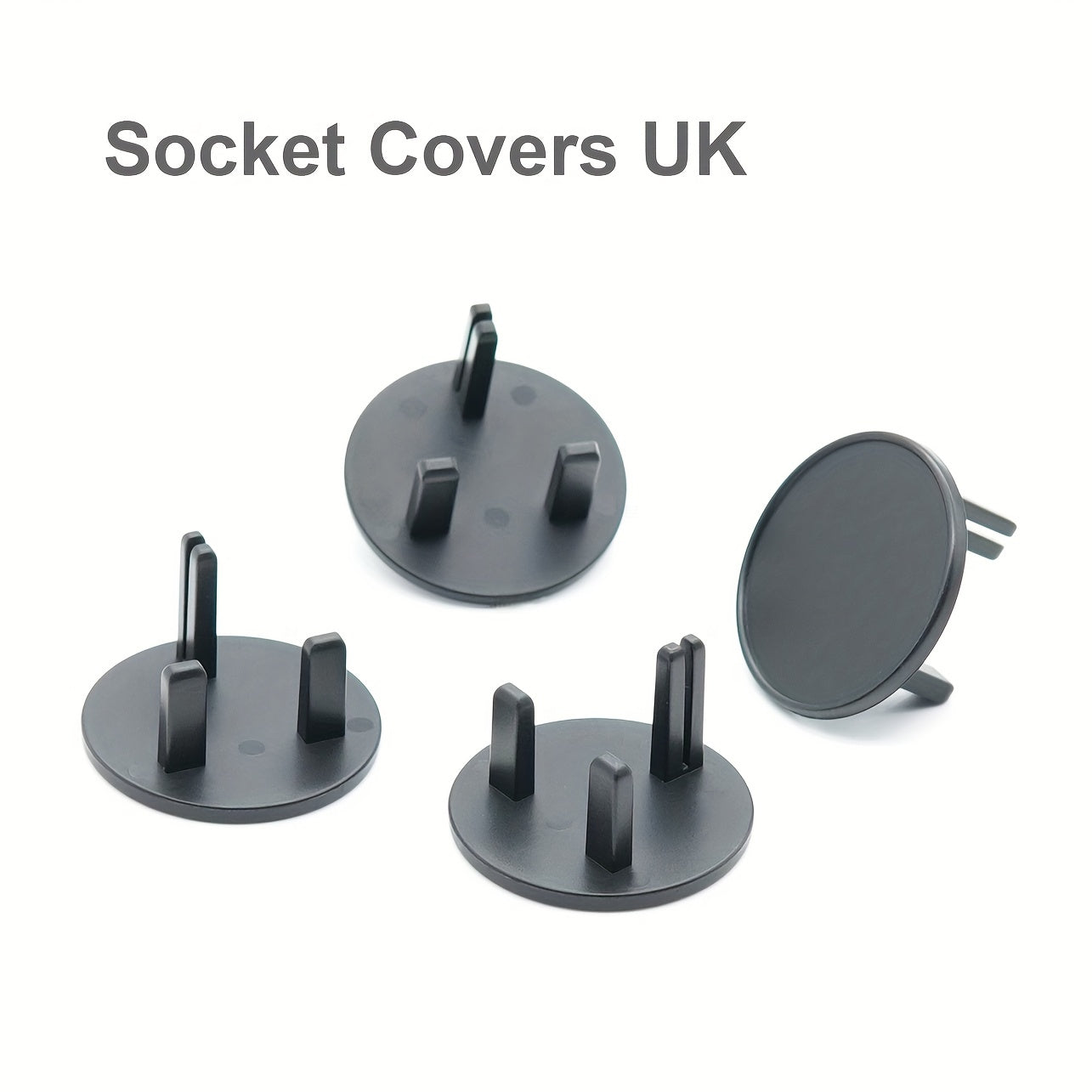 20pcs British Standard Socket Protective Covers Baby Proofing Plug Covers