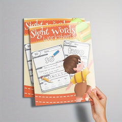Kindergarten Sight Words Workbook: Phonics & Spelling Practice