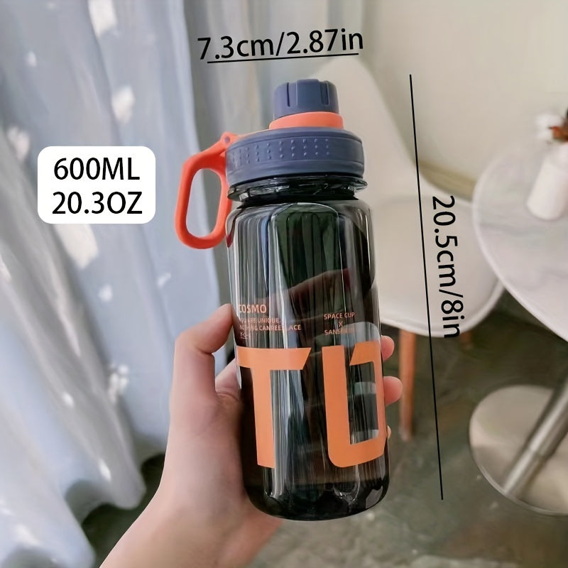 Motivational Water Bottle 20.3oz with Lid