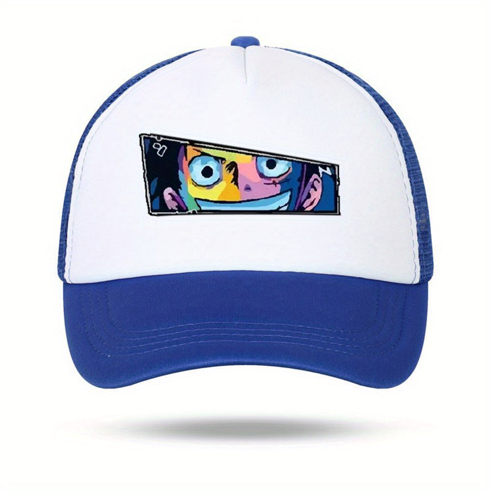 Unisex Anime Embroidered Baseball Cap for Outdoor Sport