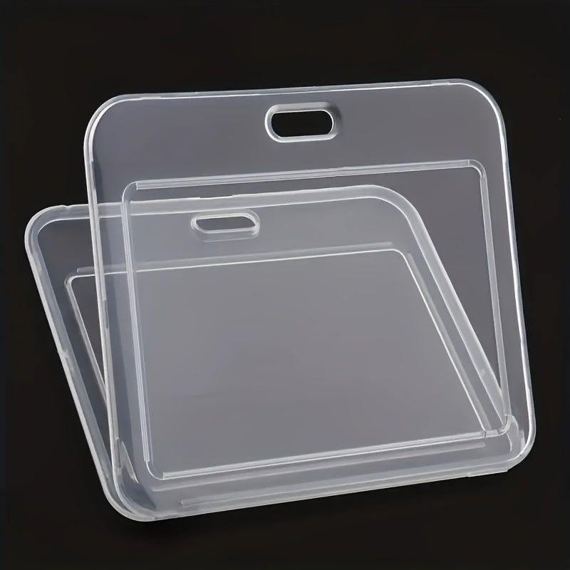 10pcs Transparent Card Covers for Students' Cards