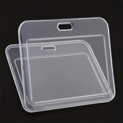 10pcs Transparent Card Covers for Students' Cards