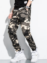 Men's Camo Cargo Pants Casual
