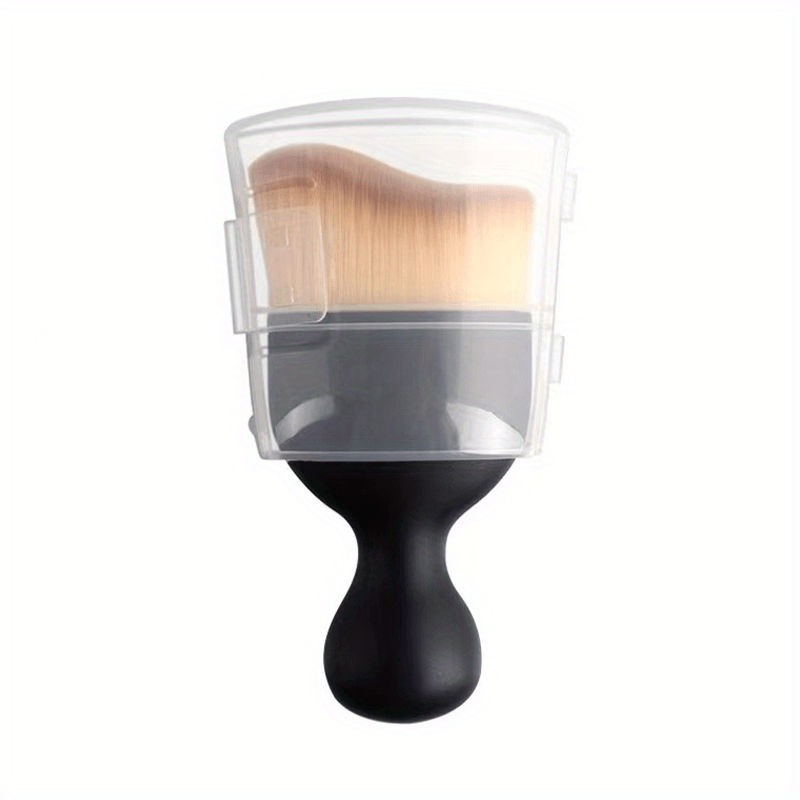 Kabuki Foundation Powder Brush Makeup Blending S Shape Top Cosmetic Brush