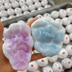 Squishy Fluid Ice Skin Jelly Ball Toy Soft Slow Rolling Plastic