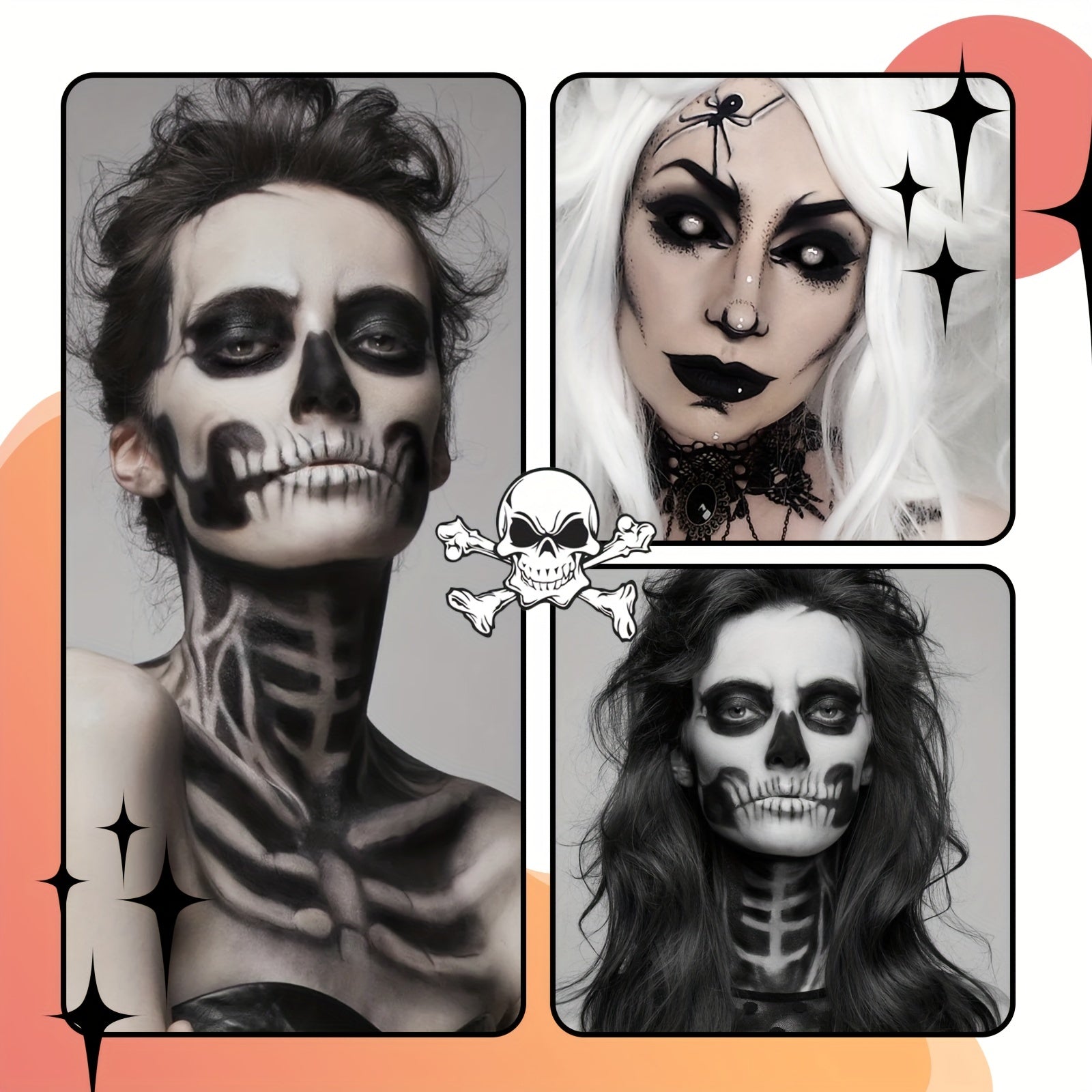 Halloween Cosplay SFX Makeup Face Paint Kit
