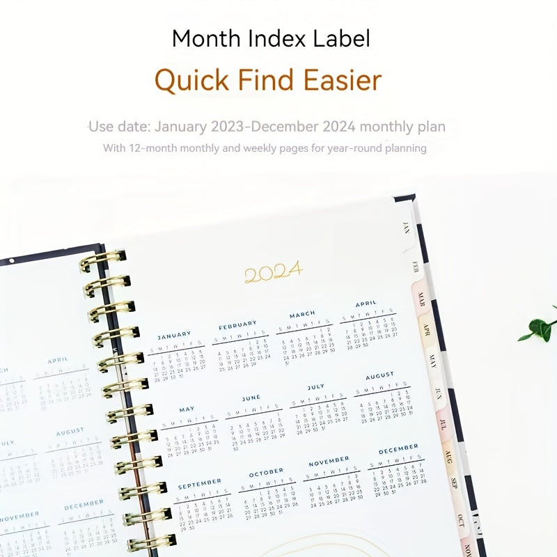 A5 Coil Book Foreign Trade Daily Weekly Planner