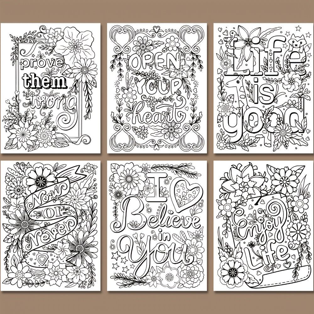 Always Believe In Yourself Coloring Book