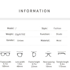 Round Shooting Props Metal Sunglasses Face Flip Lovely Sun Glasses