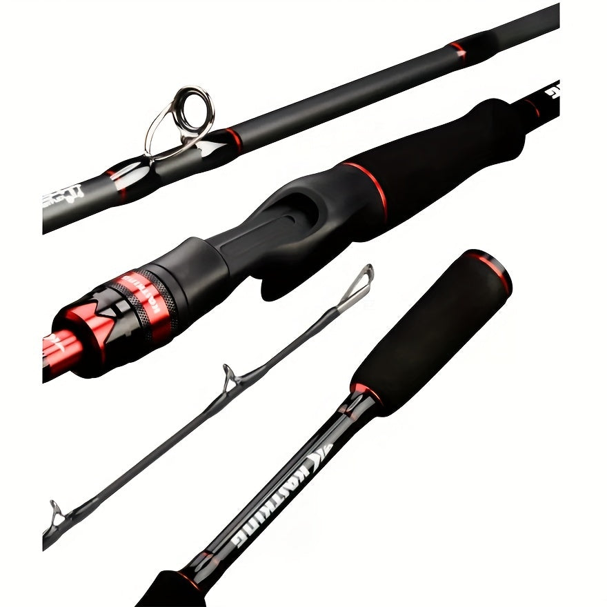 1pc Size Fishing Rod Spinning Casting With 24 Ton Carbon Fiber SiC Rings