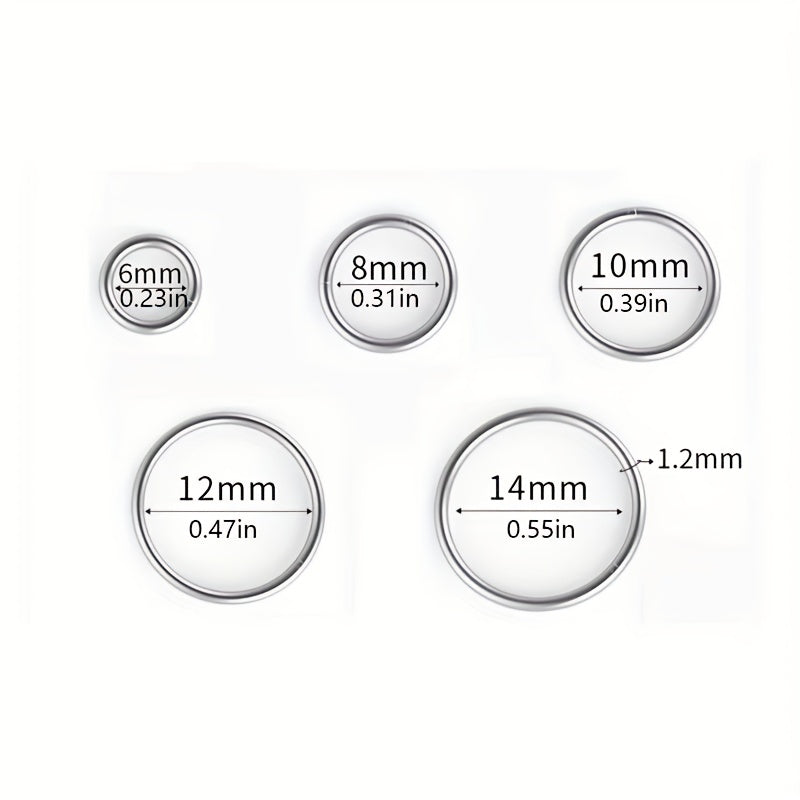 316 Stainless Steel Open Earrings Nose Lip Ring
