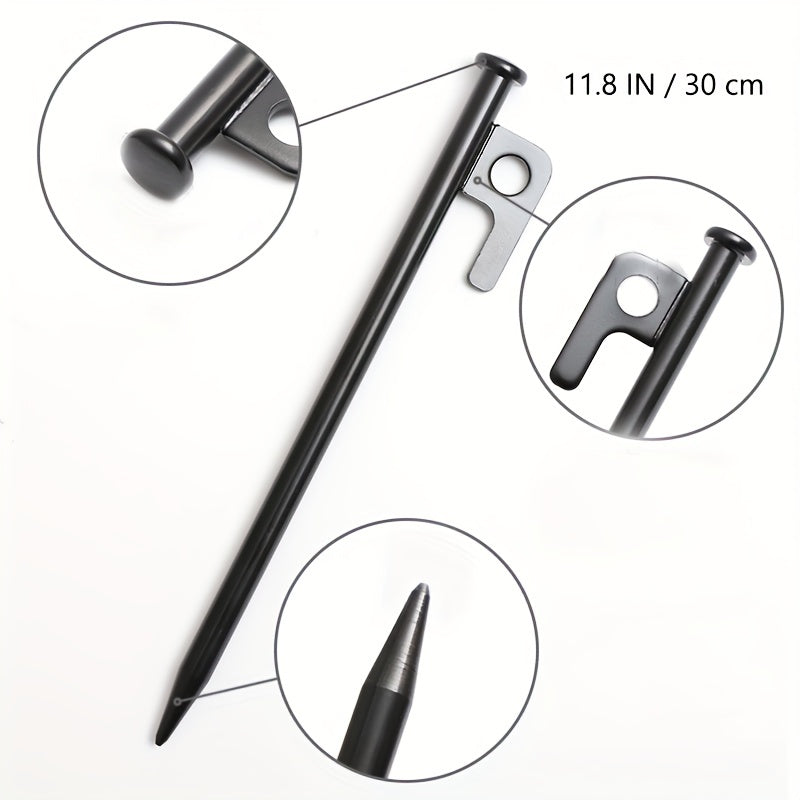 Durable Canopy Poles Stand Ground Nail for Camping