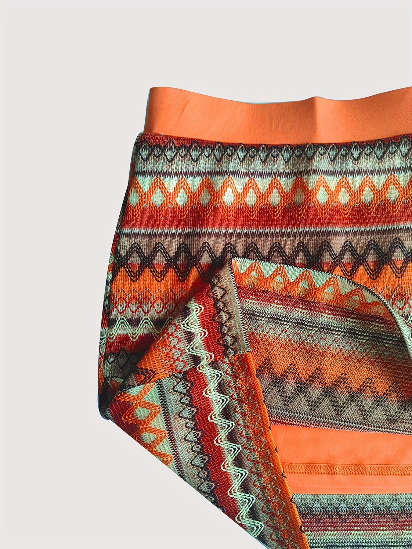 Argyle Print Casual Two-piece Set Sleeveless Crop Top & Bag Hip Skirts