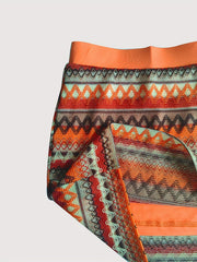 Argyle Print Casual Two-piece Set Sleeveless Crop Top & Bag Hip Skirts