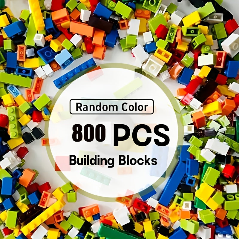 800-1500pcs Small Building Blocks Educational Toys