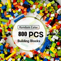 800-1500pcs Small Building Blocks Educational Toys