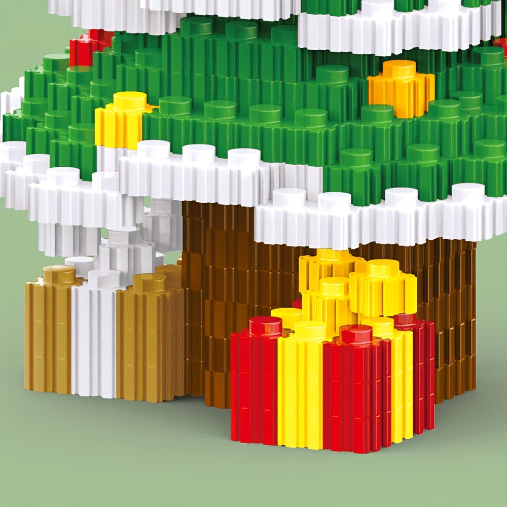 DIY Christmas Tree Building Blocks Assembly Toys