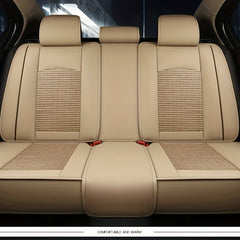 Universal PU Leather & Mesh Car Seat Covers - Upgrade Your Car Seats