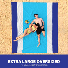 Waterproof Beach Blanket Portable Folding Mat Outdoor Camping Picnic