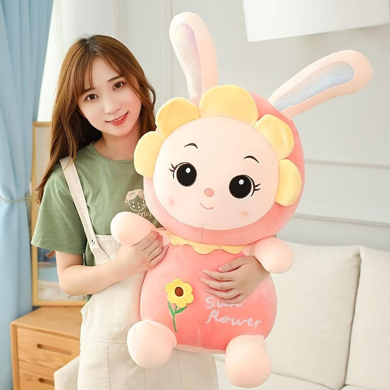 Adorable 40cm Hamster Plush Toy Year of The Rat Holding Sunflower Seeds