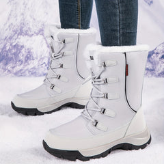 Furry Thermal Snow Boots for Fall Winter Keep Warm