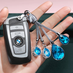 Universal Car Key Chain Pendant Diamond Crystal High-end Key Pendant