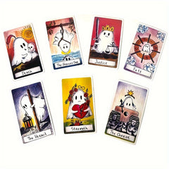 Outdoor Camping Little Ghost Tarot Card Game 1pc