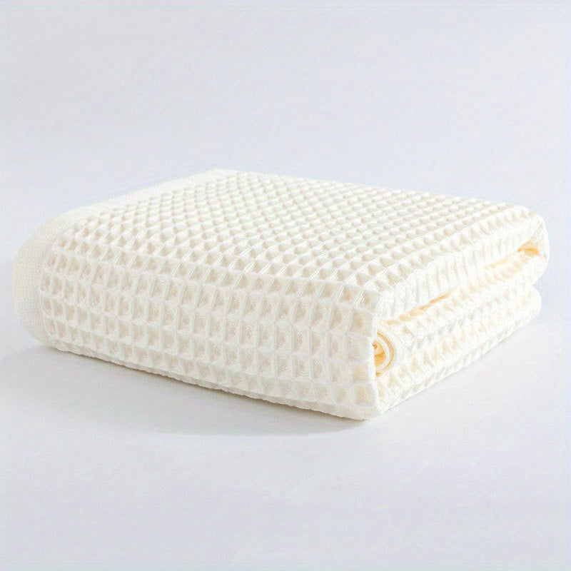 Soft Cotton Waffle Bath Towel 70x140cm