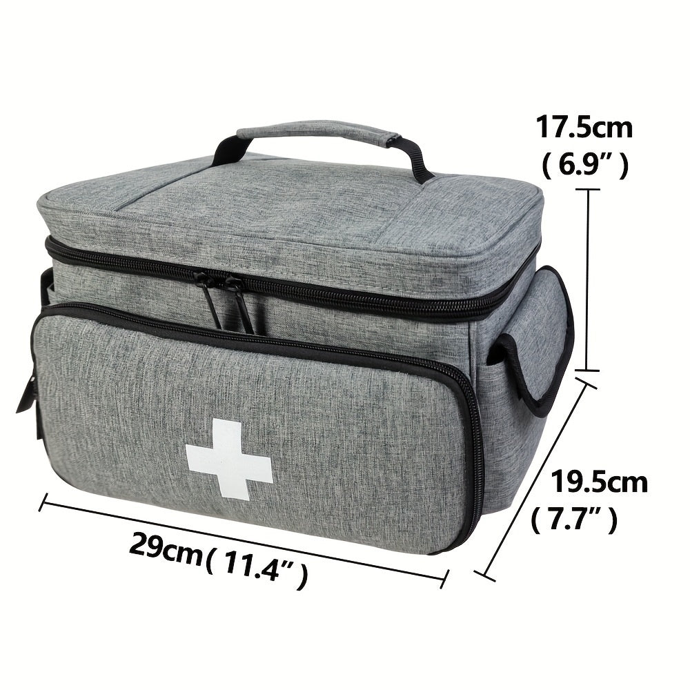 Portable First Aid Tools Storage Bag Organizer for Home Office Car Travel