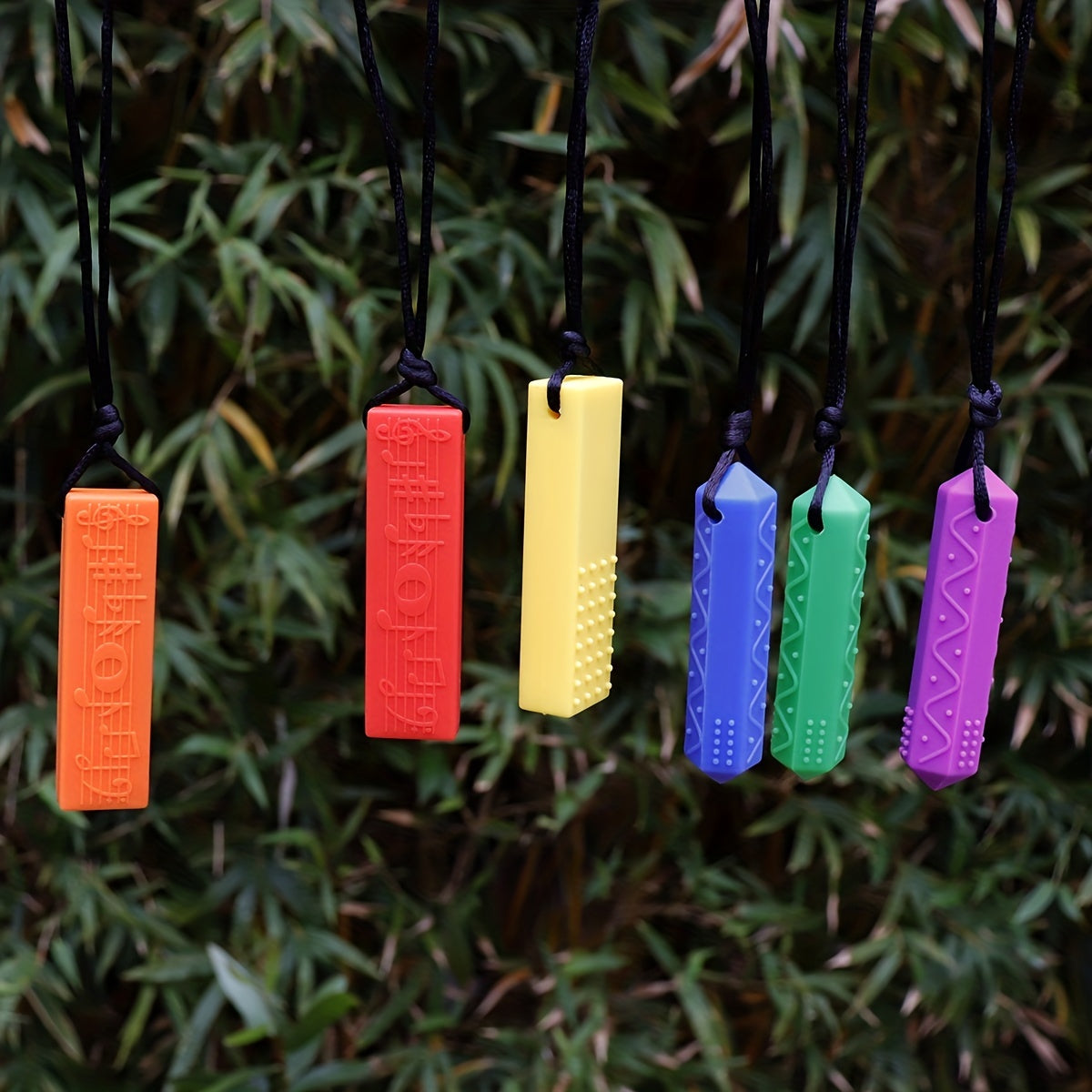 Chew Necklaces for Sensory Kids - Silicone Oral Motor Aids
