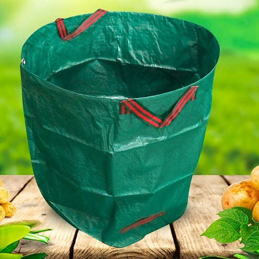 1 Pack Garden Pp Deciduous Bag Corrosion resistant Green Deciduous Storage Bag