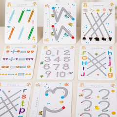 Magic Education Workbook for Numbers, Letters & Drawing Skills