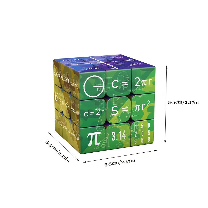 Middle School Math Formulas and Chemical Elements Flashcards