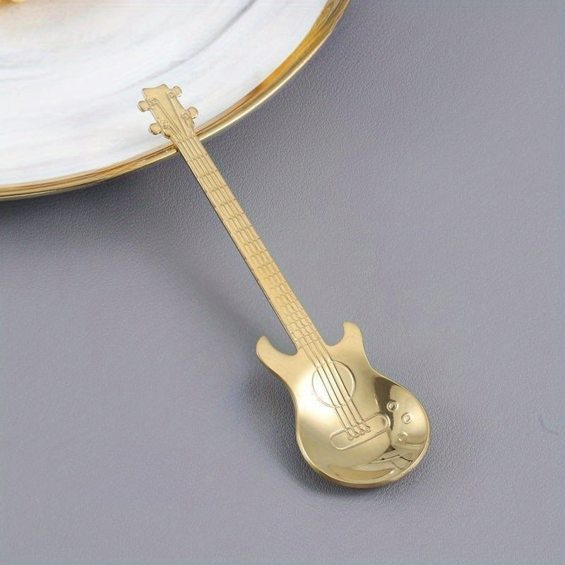 Guitar Spoon Novelty Kitchen Accessory