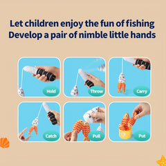 Colorful Fabric Fishing Set for Infants