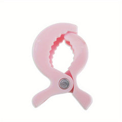 2pcs Pram Nail Clips for Muslin Blankets, Sun and Wind Protection