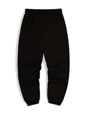 Jurassic Dino Pattern Men's Pants Drawstring Active Trousers