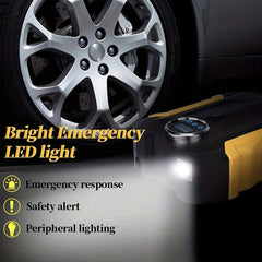 Portable Car Air Compressor LED Pump for Tire Inflation