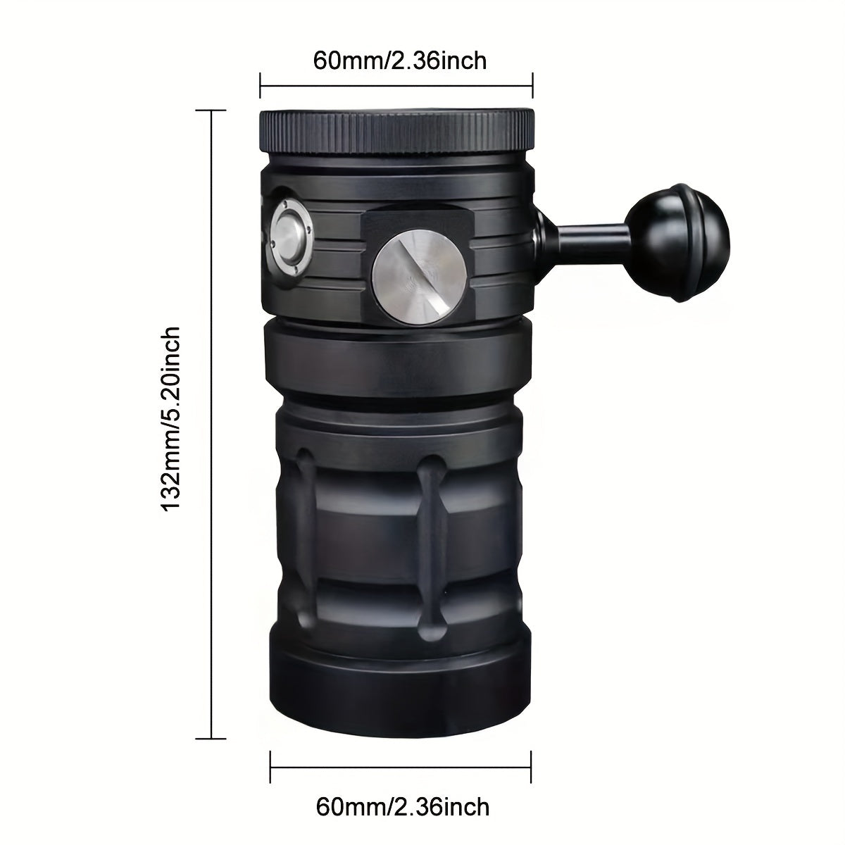 10000Lm 27 LED Diving Flashlight Underwater Photography Light