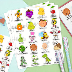 200PCS Rewards Stickers Punny Motivational Sti...