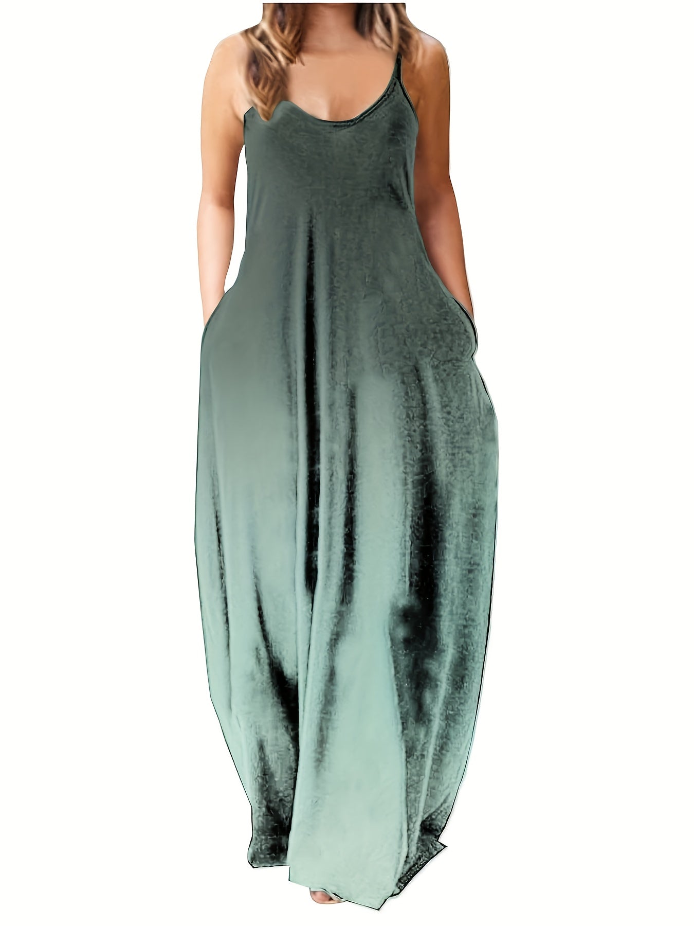  Sexy Boho Dress Women's V Neck Cami Ma