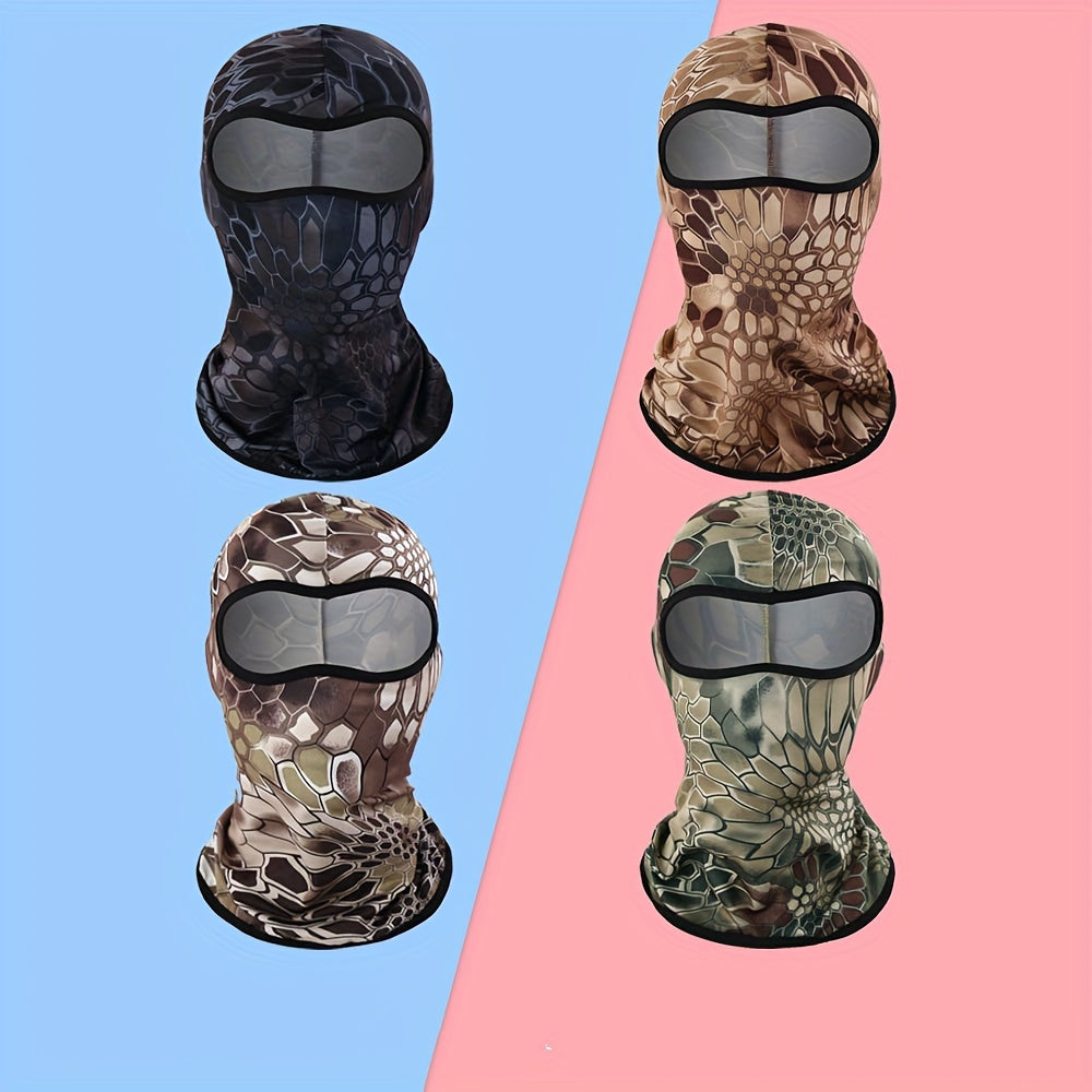 Camouflage Balaclava Hooded Face Mask Outdoor Sports