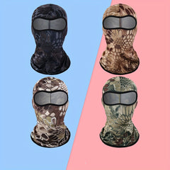 Camouflage Balaclava Hooded Face Mask Outdoor Sports