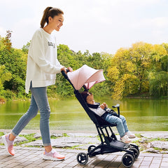 Portable T Handle Stroller for Outdoor Adventures with Your Little One
