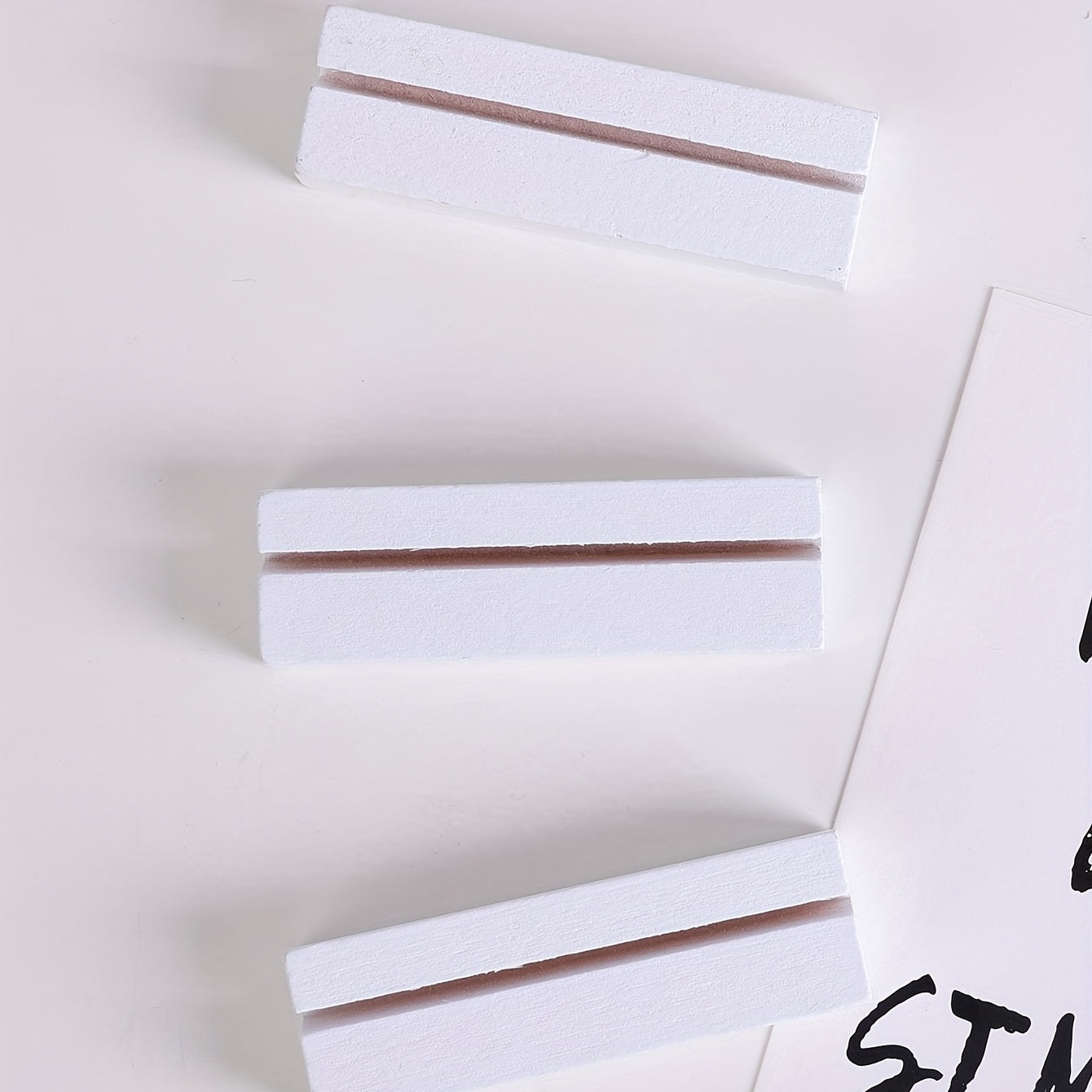 Pure Wood Message Card Holder