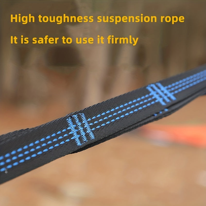 Quick Opening Hammock w/ Reinforced Mesh Mosquito Net - Portable Lightweight