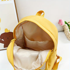 Cartoon Crocodile Kindergarten Bag Boys And Girls Schoolbag