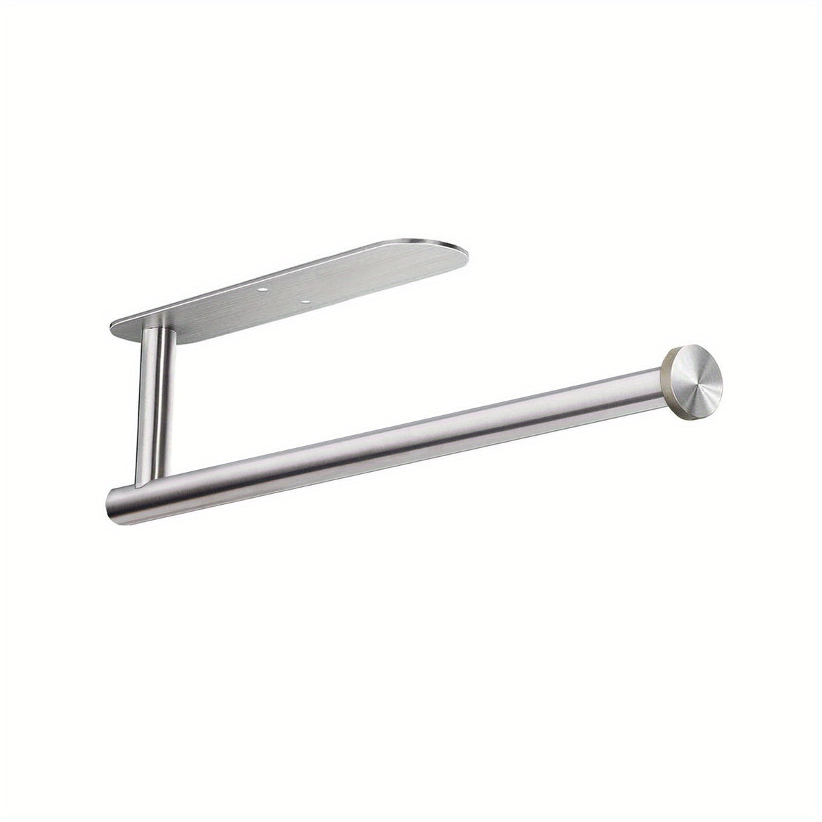Paper Towel Holder Under Cabinet Self Adhesive Stainless Steel