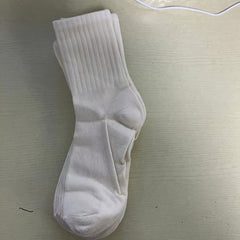 5 Pairs Casual Plain Socks Breathable Comfy Crew Socks for Men Women