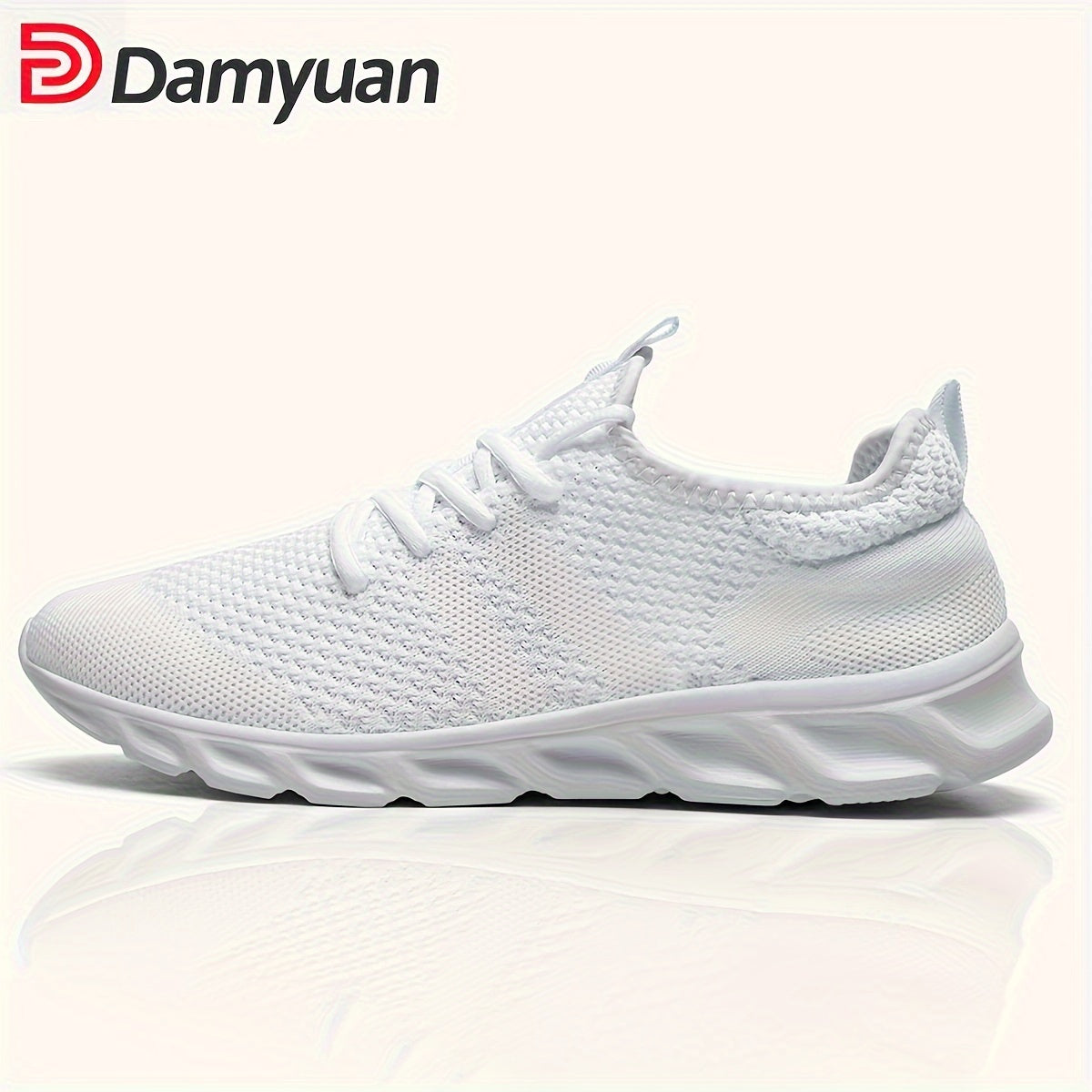 Breathable Lace Up Running Sneakers Comfort Sports Shoes